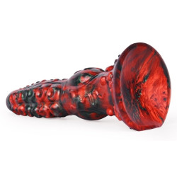MONSTERED Gode Fantasy GAKARIX 20 x 5.5cm Noir et Rouge